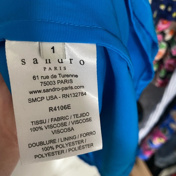 Sandro blue dress - Picture 6 of 6